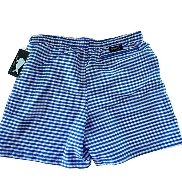 Southern Lure Swim Trunks Gingham Pattern NEW NWT - Picture 2 of 12